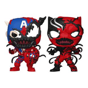 Funko丰高POP漫威卡内奇黑豹美国队长共生体周边手办摆件公仔礼物