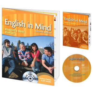 【自营】剑桥少儿英语教材新版English In Mind Starter12345级eim教材英版入门级剑桥中学英语教材剑桥KET/PET考试外国语学校教材
