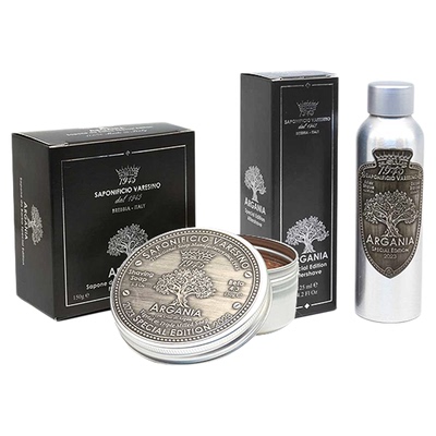 SV1945阿甘树剃须护理套装须后水剃须皂摩洛哥坚果油刮胡理容护肤