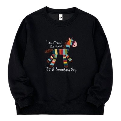 胖mm大码正肩卫衣女秋冬2025新款韩系慵懒风宽松圆领套头加厚上衣