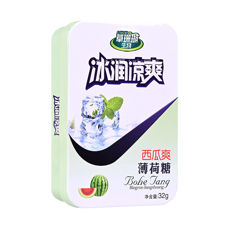 采森牌冰润凉爽西瓜爽薄荷糖