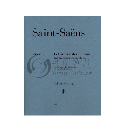 动物狂欢节圣桑室内乐总分谱