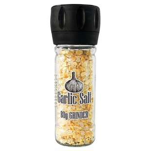 大蒜海盐研磨瓶蒜香调味料牛排低脂健身鸡胸肉西餐调料赫芮姆进口