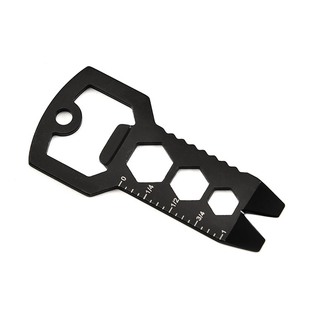 多功能随身挂件迷你手机支架组合野营多用小工具军刀卡便携钥匙扣