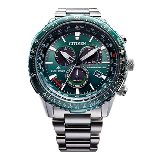 西铁城CITIZEN PROMASTER天空SKY系列光动能电波手表男cb5004-59w