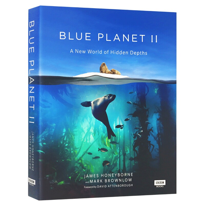 海洋百科 蓝色星球2 英文原版 精装 Blue Planet II BBC纪录片 海洋生物纪实 英文版科普读物 詹姆斯霍尼伯内 全彩精装进口书