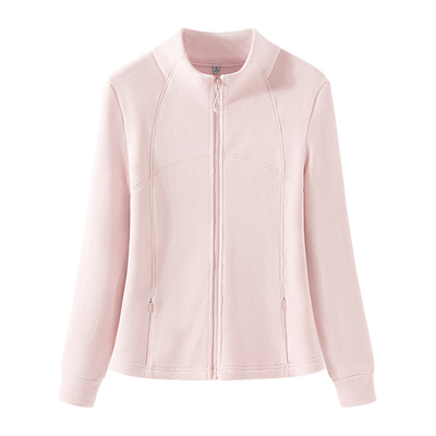 真维斯女摇粒绒加厚修身内胆外套