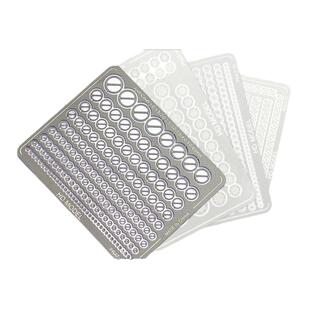 HD金属改件通用不锈钢蚀刻片 手办科幻模型改造装饰 PRAT-01-06