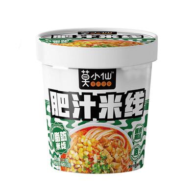 莫小仙麻酱米线冲泡速食