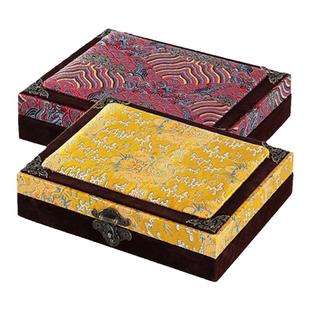 高端陶瓷器花瓶礼盒送礼摆件古董礼品大号空盒工艺品包装锦盒定制