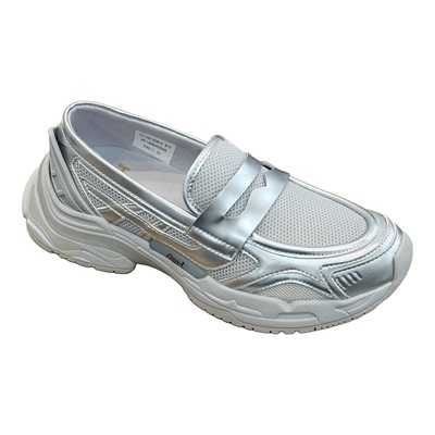 ASH厚底增高网面一脚蹬老爹鞋