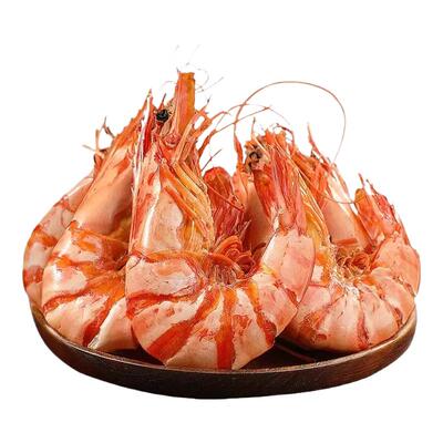 大肉九节虾干特大干虾斑节对虾500g烤虾干即食孕妇零食海鲜干货