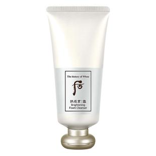 whoo后雪玉凝洗面奶焕白拱辰享洁面深层清洁泡沫官方旗舰店正品