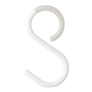 日本s型挂钩防掉厨房厨具浴室门后挂钥匙吊钩横杆钩子衣柜s挂钩大