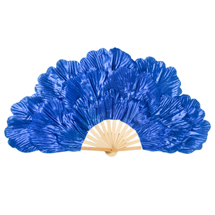 广场舞成人跳舞的扇子左右手儿童舞蹈扇双面扇扭秧歌牡丹大花瓣扇