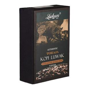 印尼原装进口kopi luwak猫屎咖啡豆咖啡粉现磨手冲黑咖啡100g盒装