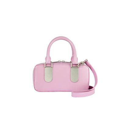 TADFAB波士顿包真皮单肩斜挎包