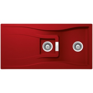 德国Schock硕科厨房三代花岗岩水槽石英石洗菜盆Waterfall D-150