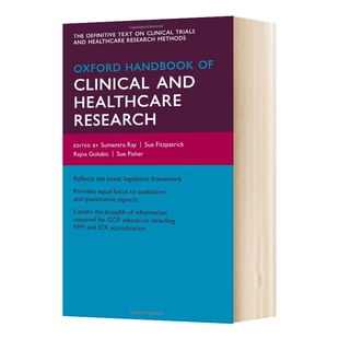 英文原版 Oxford Handbook of Clinical and Healthcare Research 临床和医疗研究的牛津手册 英文版 进口英语原版书籍
