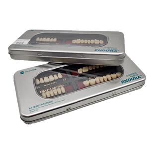 牙科合成树脂牙 松风全口塑钢牙进口塑钢烤瓷牙 口腔齿科假牙义齿