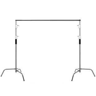 3.3*3米魔术腿摄影背景架不锈钢拍照背景布支架伸缩杆式摄影棚背景架子移动横杆拍摄道具人像直播影楼器材