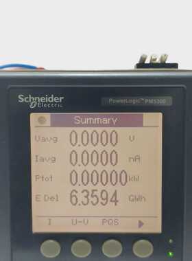 SCHNEIDER电动METSEPM5330POWERLOGICPM5330数字功率计MODBUS256K