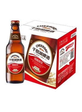 杭州千岛湖精酿原浆啤酒420ml*12瓶装整箱装浑浊型啤酒正品