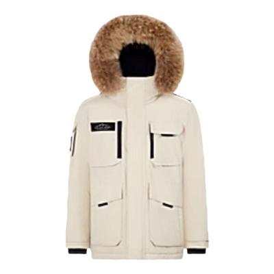 波司登户外工装中长男女款鹅绒服