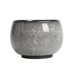 黑冰花主人杯单杯开片茶杯茶盏高档功夫陶瓷个人喝茶专用品茗杯