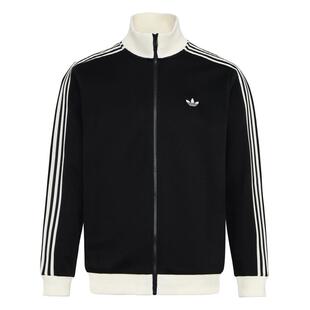 王鹤棣同款 三条纹运动夹克外套男女春新款adidas阿迪达斯三叶草