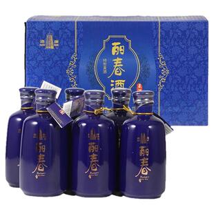 塔牌浙江绍兴正宗黄酒丽春十年陈375ml*6礼盒装半甜型老酒花雕酒
