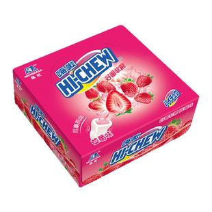 森永HI-CHEW嗨啾果汁软糖57g*12条休闲零食小吃夹心网红糖果喜糖