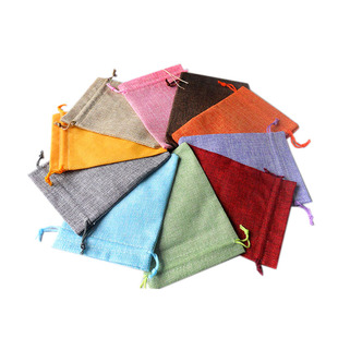 活性炭包装袋木竹炭生石灰干燥剂咖啡渣炭包分装袋透气抽绳小麻袋