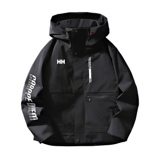 官方正品HH冲锋衣羽绒服男秋冬三合一内胆可脱卸夹克衣秋装外套女