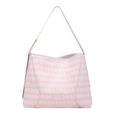 omto樱花粉软hobo包大容量