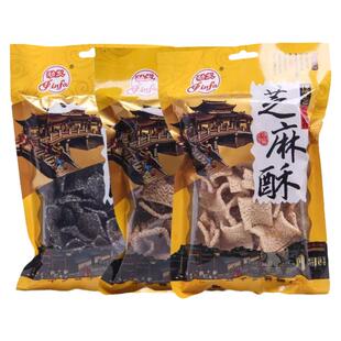 劲发芝麻酥袋装180克6袋3袋白芝麻黑芝麻口味芝麻糖河北特产酥糖