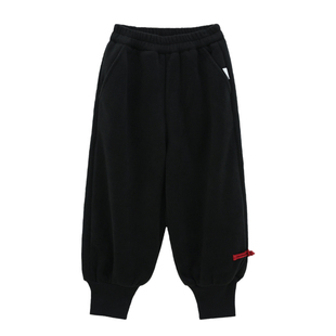 派町童装男童裤子2025冬季新款儿童新中式休闲束脚裤卫裤保暖冬装