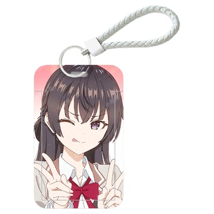 邻桌艾莉同学动漫周边卡套学生校园饭卡公交卡工作证件胸牌保护套