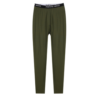 美利奴羊毛速干裤女打底裤可夫特户外登山双面布冬透气保暖秋裤合