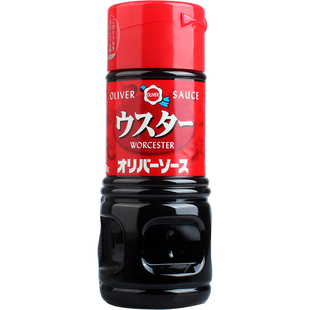 日本原装进口Oliver奥利棒伍斯特360g调味复合调味料猪排调味酱
