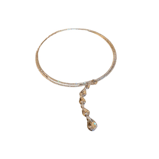 项链晚礼服裙子脖子配饰女款2026新款项圈轻奢小众高级颈链锁骨链