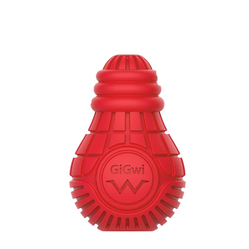 GiGwi贵为狗狗玩具漏食球耐咬灯泡泰迪磨牙自嗨益智解闷宠物