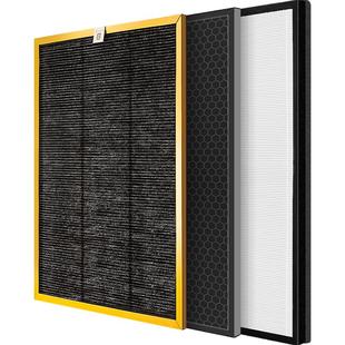 适配飞利浦空气净化器AC4072滤芯AC4074 AC4076 4014 4083过滤网