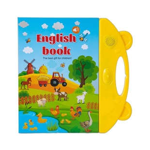 English Book趣味启蒙英语点读书有声英文挂图彩色海报早教玩具书