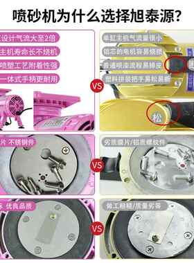 旭泰源99269双缸慕斯喷砂机法式甜品烘焙巧克力喷砂枪蛋糕喷色笔