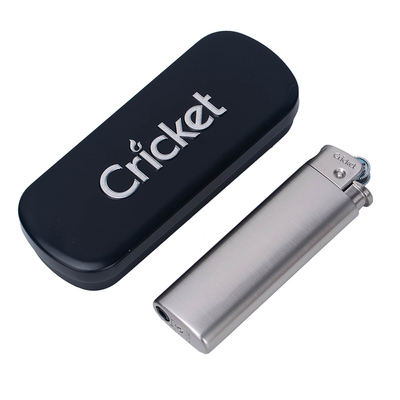 草蜢防风打火机金属直冲款