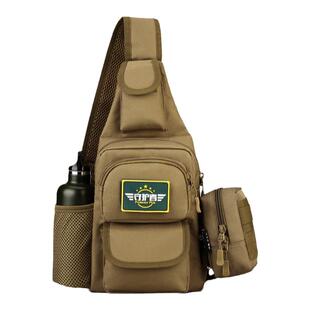 守护者胸包男单肩斜挎包户外多功能男士腰包路亚背包战术弹弓小包