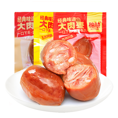 柏慧大肉枣肠一口鸡肉肠