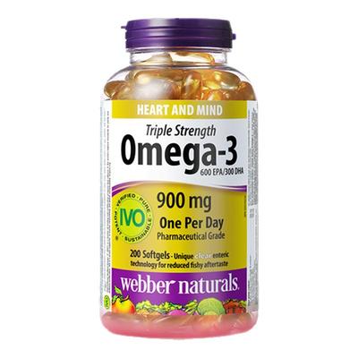 全新升级金装3倍鱼油200粒