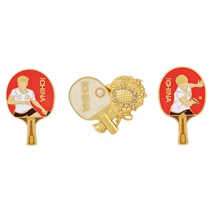 中国国家队乒出辉煌徽章套装乒乓球运动周边teamchina官方旗舰店